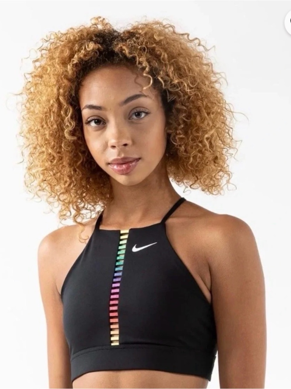 Nike Dri-FIT Indy Rainbow Ladder Sports Bra